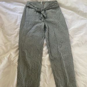 Free people linen gingham pants